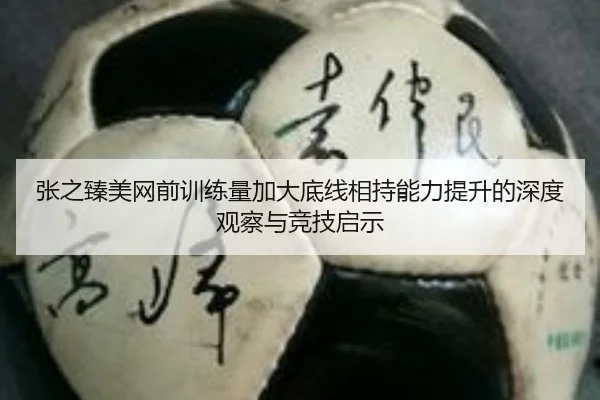 张之臻美网前训练量加大底线相持能力提升的深度观察与竞技启示